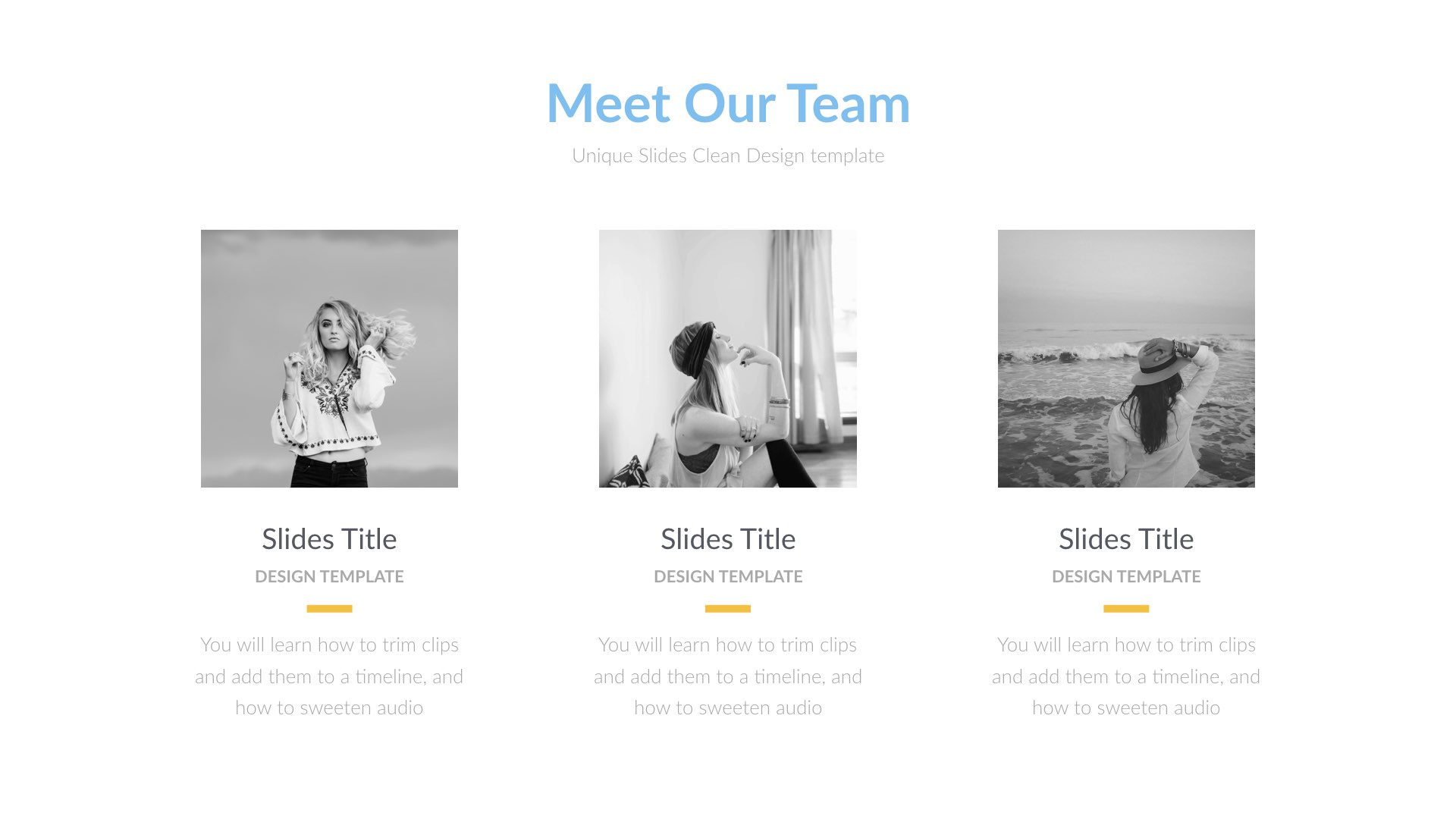 Premim - Creative Keynote Presentation Template