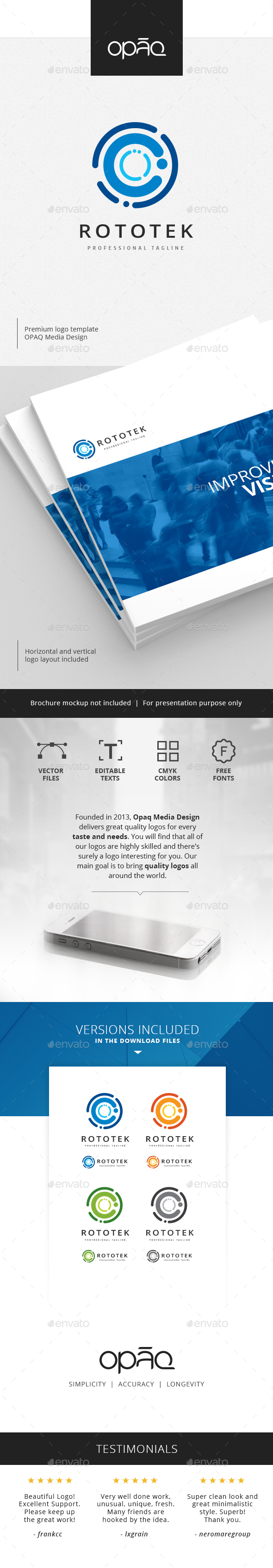 Central Data Core Logo - Abstract Logo Templates
