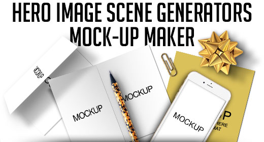 Hero Image Scene Generators Mock-Up Maker