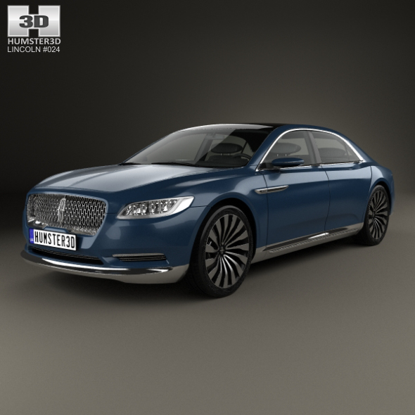 Lincoln Continental 2015 - 3DOcean Item for Sale