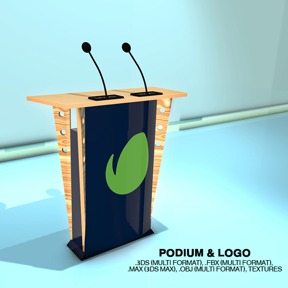 PodiumLogo - 3Docean 20540004