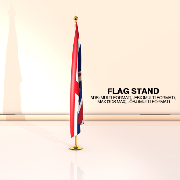 Flag Stand - 3Docean 20504550