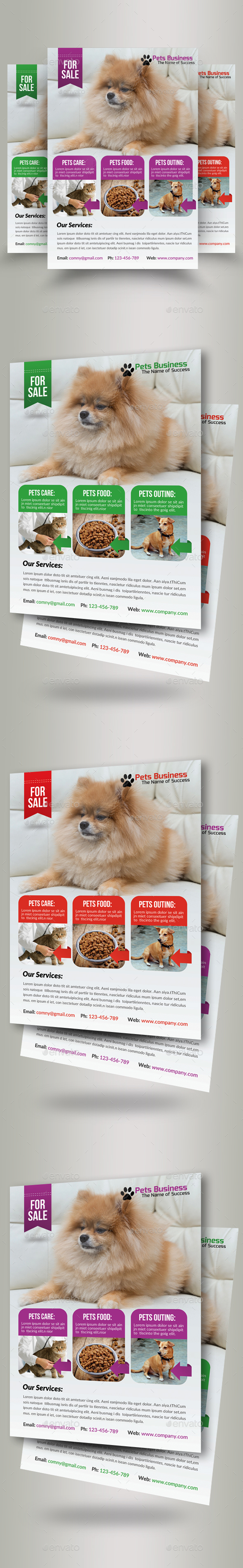 Pet Shop Business Flyers - Corporate Flyers