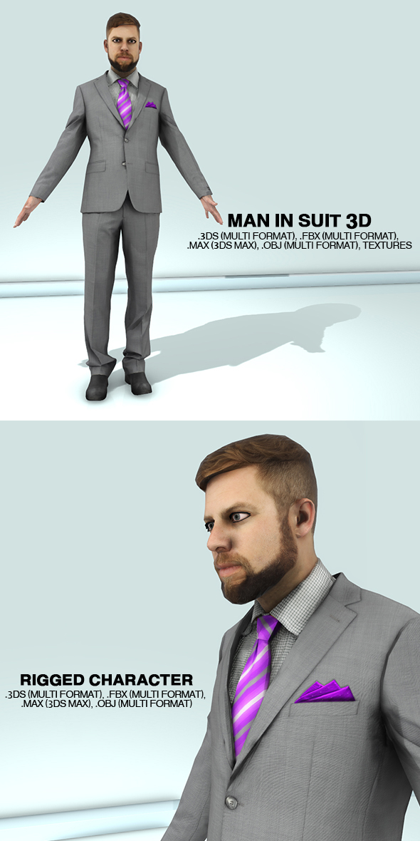 Man in Suit - 3Docean 20598147