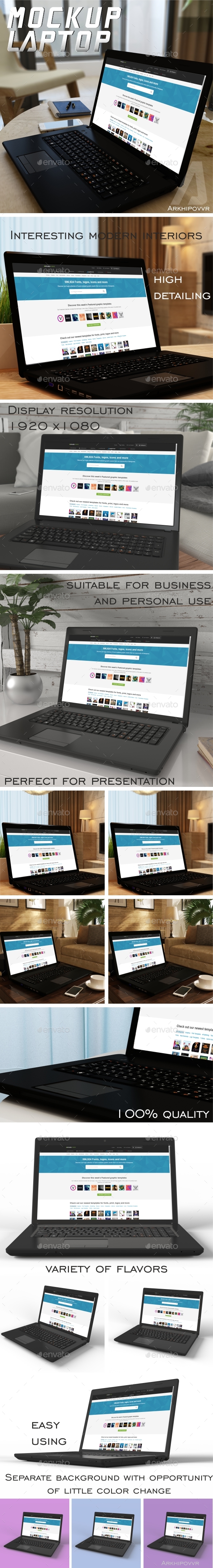 Laptop Mock-Up - Laptop Displays