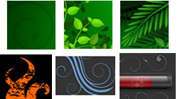 animated Florals, Fourishes, Swooshes and Swirls