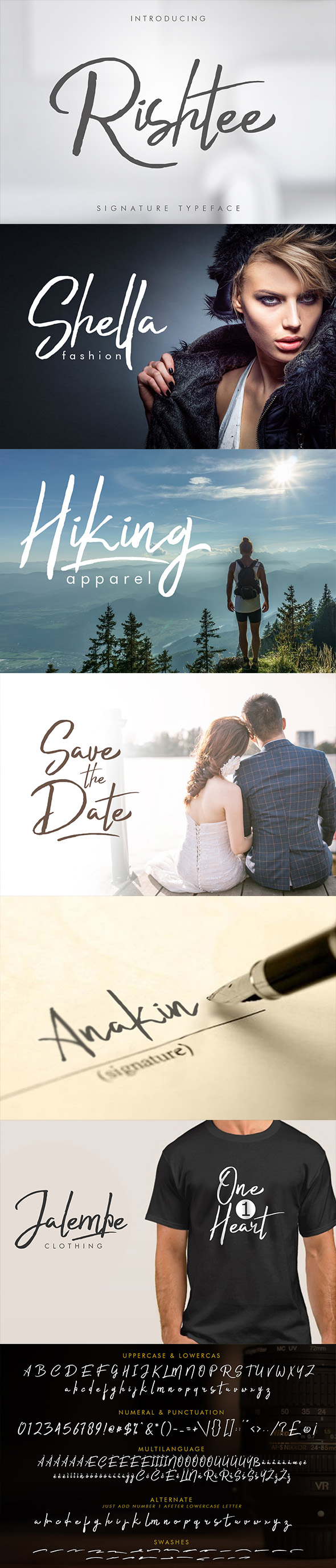Rishtee Signature - Hand-writing Script