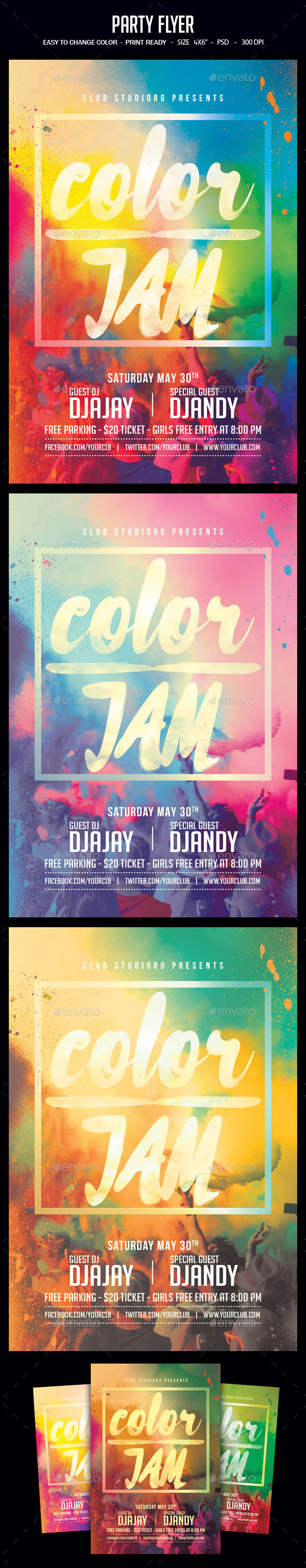 Party Flyer - Clubs & Parties Events