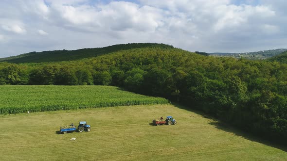 Tractors in Farmland alt