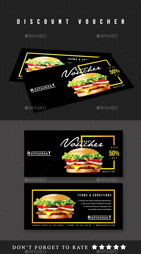 Discount Voucher - Loyalty Cards Cards & Invites