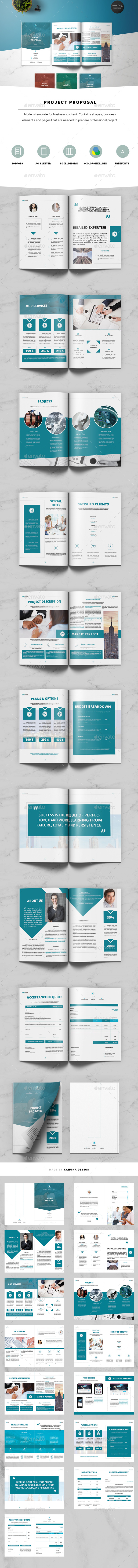 Project Proposal - Proposals & Invoices Stationery