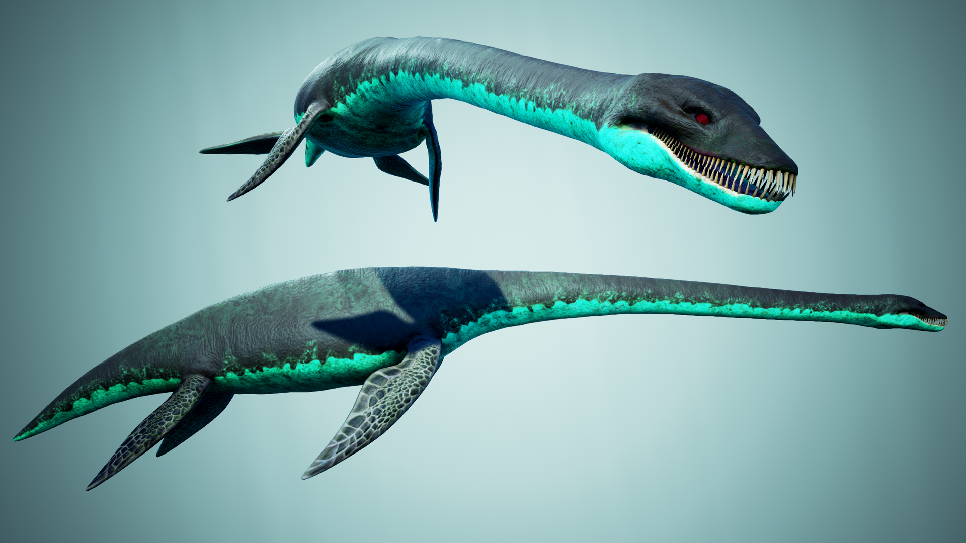 elasmosaurus prehistoric ocean creatures