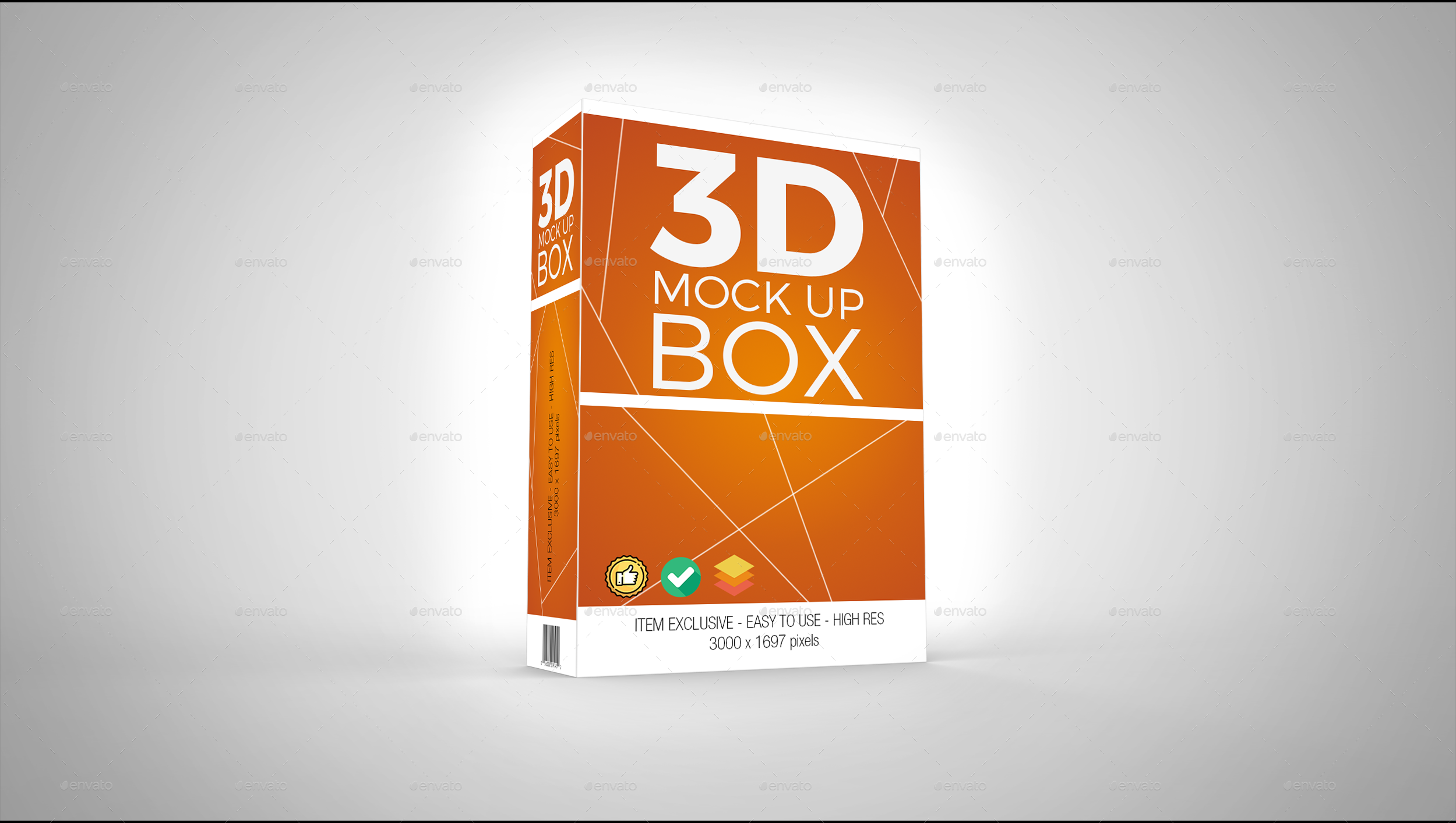 Download Product Box Mock Up By Jimmybdesign Graphicriver 3D SVG Files Ideas | SVG, Paper Crafts, SVG File