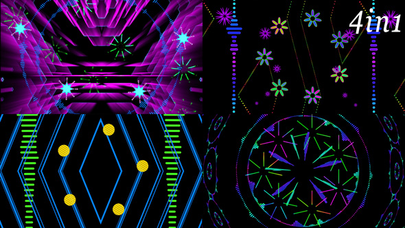 Color Stroke - VJ Loop Pack (4in1) alt