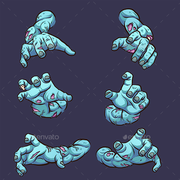 Zombie Arms - Monsters Characters