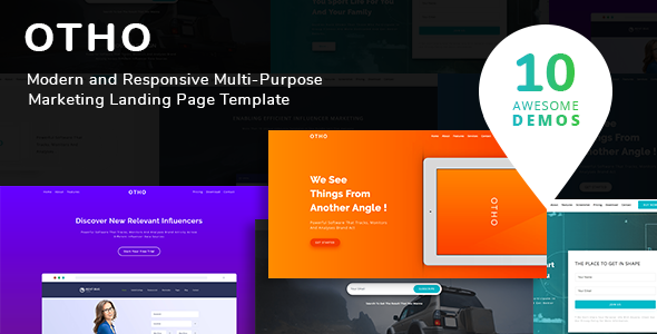Otho - Landing - ThemeForest 20424488