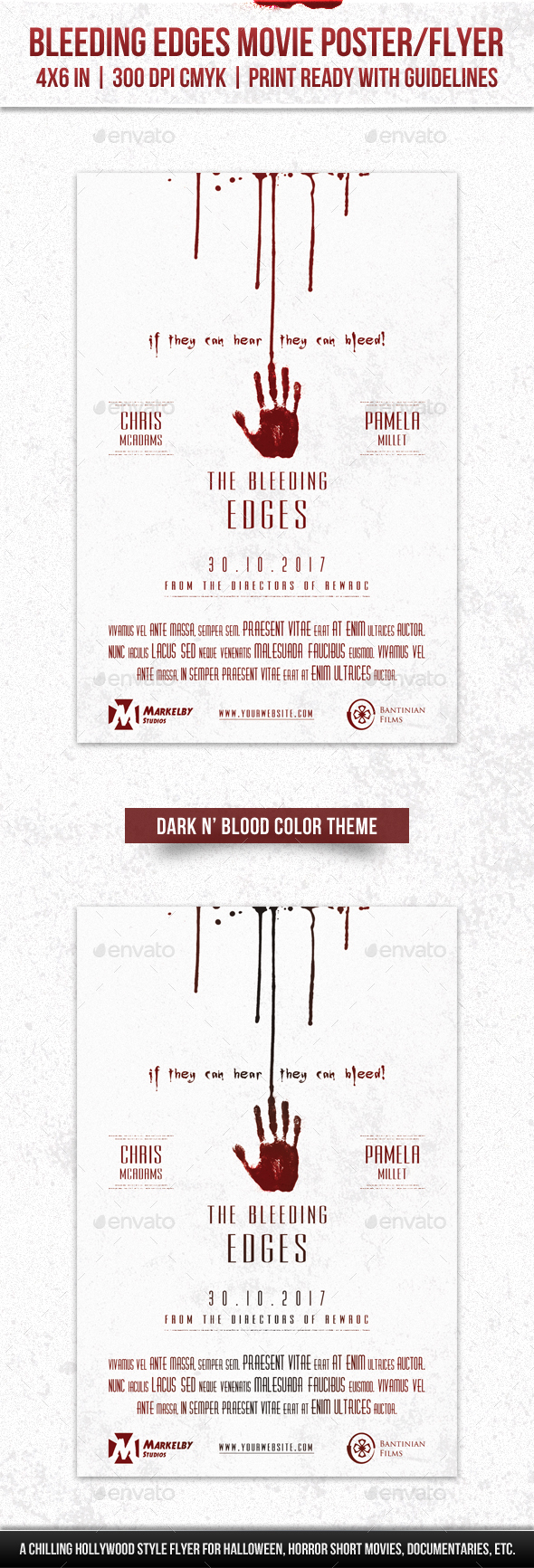 Bleeding Edges Movie Poster Flyer