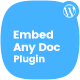 Embed Any Document Plus - WordPress Plugin - CodeCanyon Item for Sale