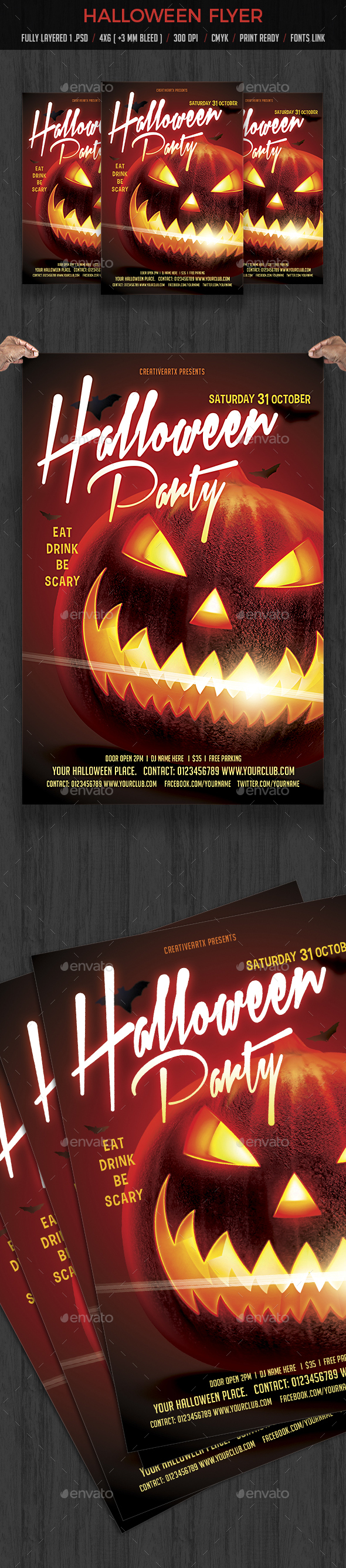 Halloween - Events Flyers