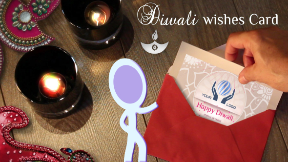 Diwali Wishes Card - VideoHive 20610728