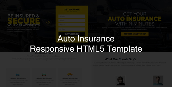 Jr. Auto Insurance - ThemeForest 20611271