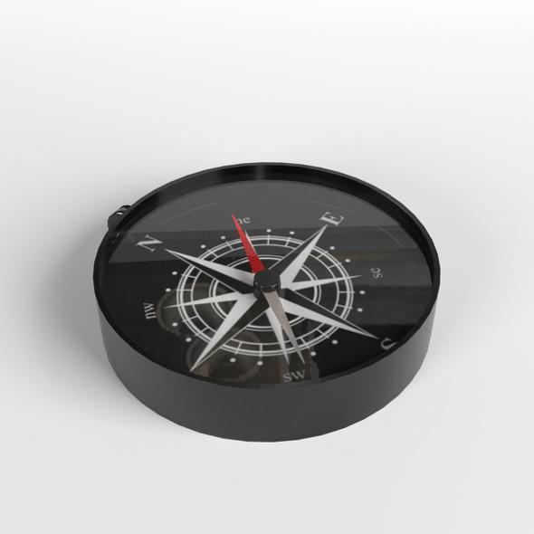 Toy Compass - 3DOcean Item for Sale