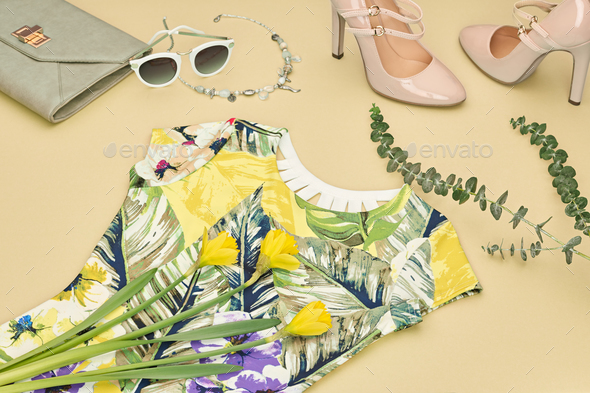 Spring Design Fashion girl clothes set.Pastel