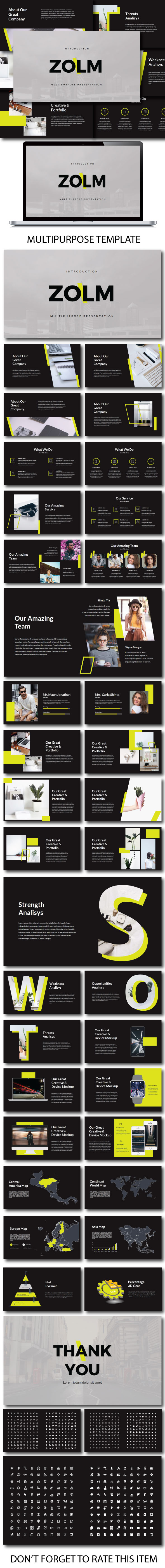 Zolm Multipurpose Google Slide - Google Slides Presentation Templates