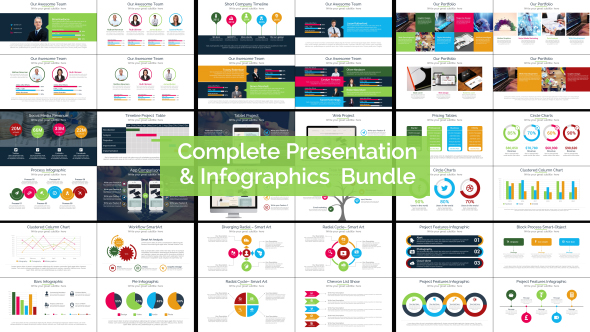 Complete PresentationInfographics Bundle - VideoHive 20613933