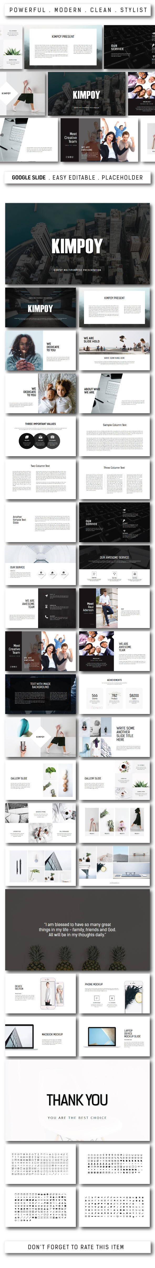 Kimpoy Multipurpose Google Slide - Google Slides Presentation Templates