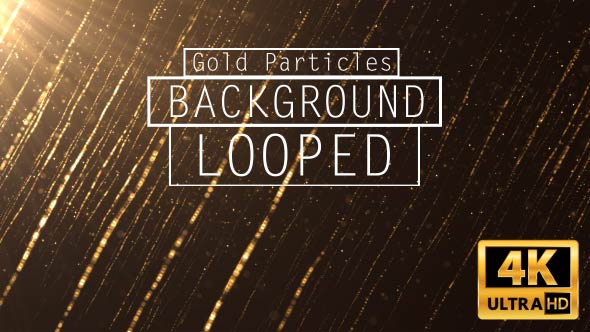 Golden Particles Background2