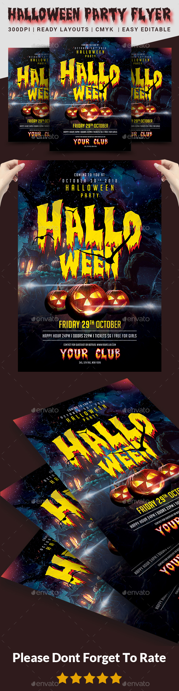 Halloween Party Flyer