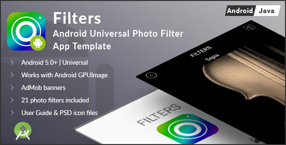 CodeCanyon Filters Android Universal Photo Filters App Template 20616458 CodeCanyon Filters Android Universal Photo Filters App Template 20616458