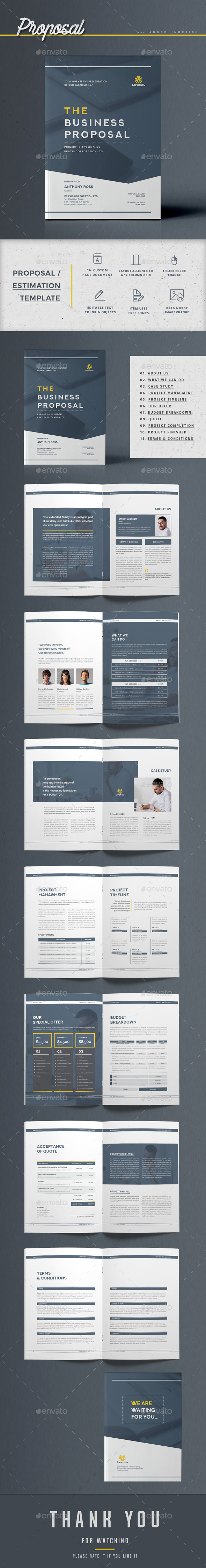 Proposal - Proposals & Invoices Stationery