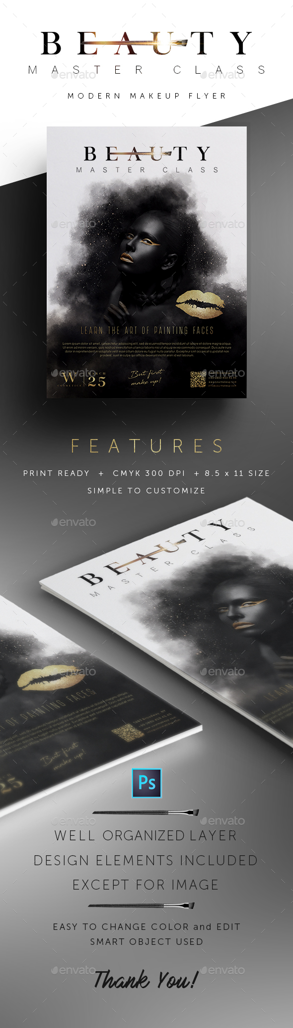 Makeup Flyer - Events Flyers