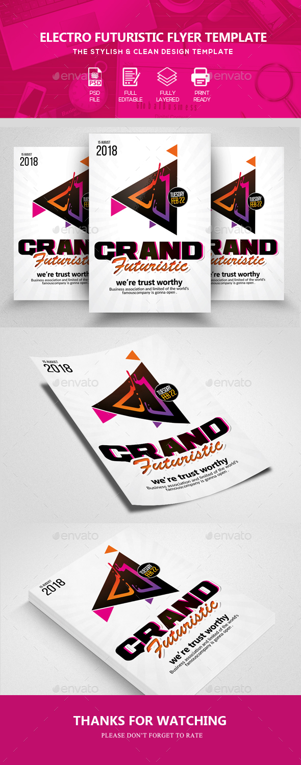 Electro Flyer Templates - Clubs & Parties Events