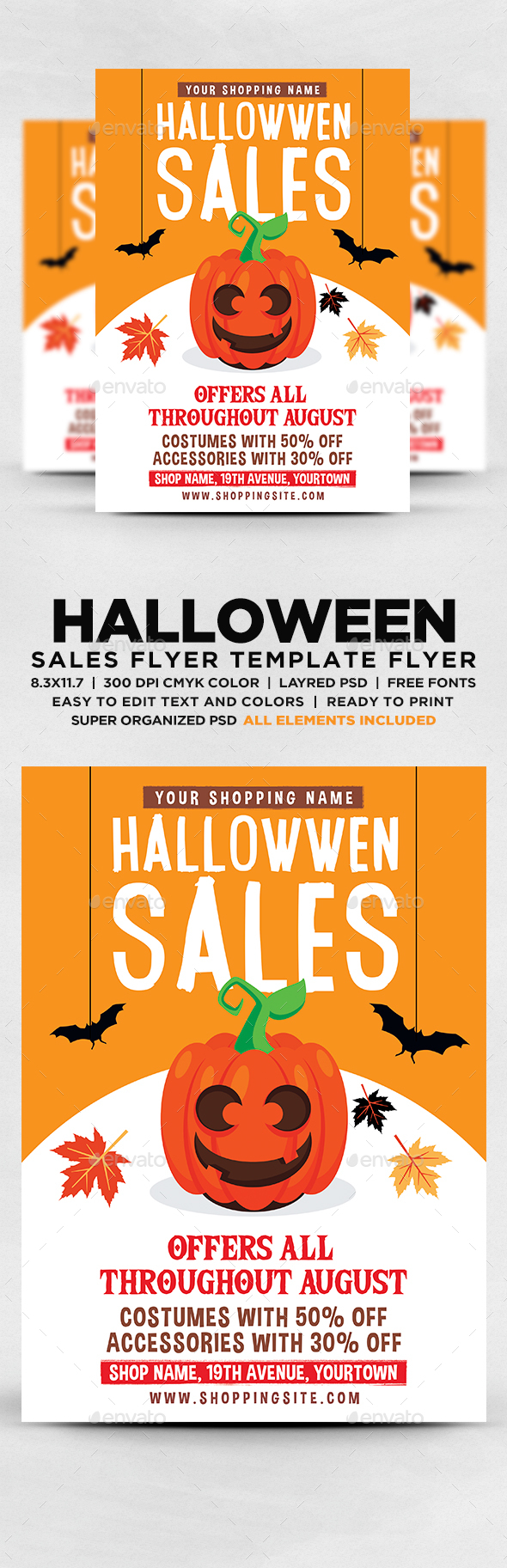 Halloween Sales Flyer