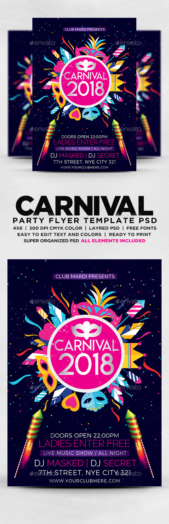 Carnival 2018 Flyer