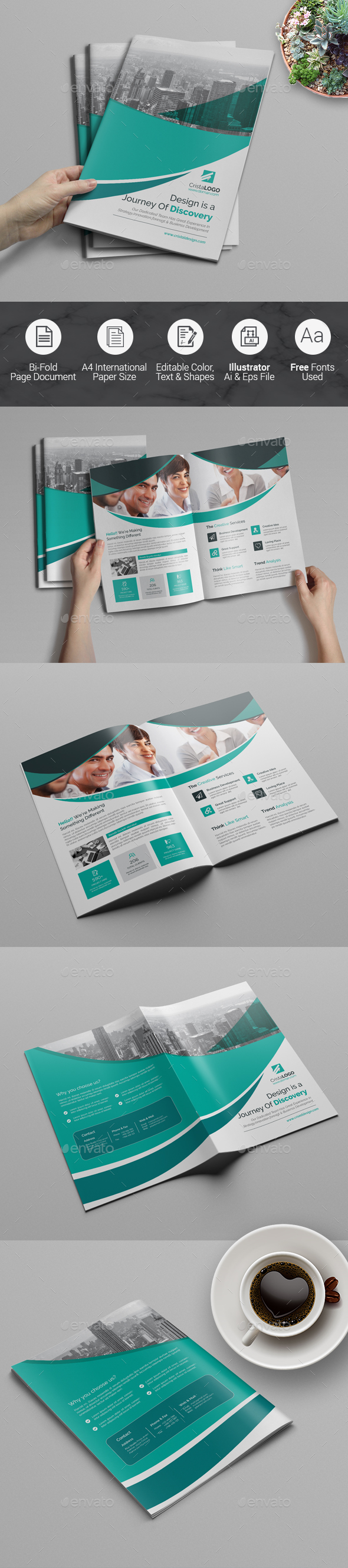 Bi fold Multipurpose Brochure - Corporate Brochures