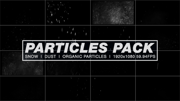 Particles Pack l Snow l Dust l Sparks l 25 Elements