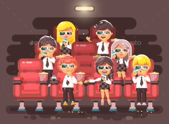 Vector Illustration Cartoon Characters Children - People Characters