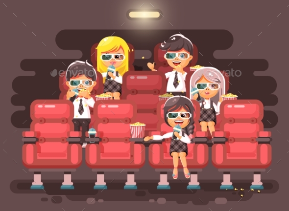 Vector Illustration Cartoon Characters Children - People Characters