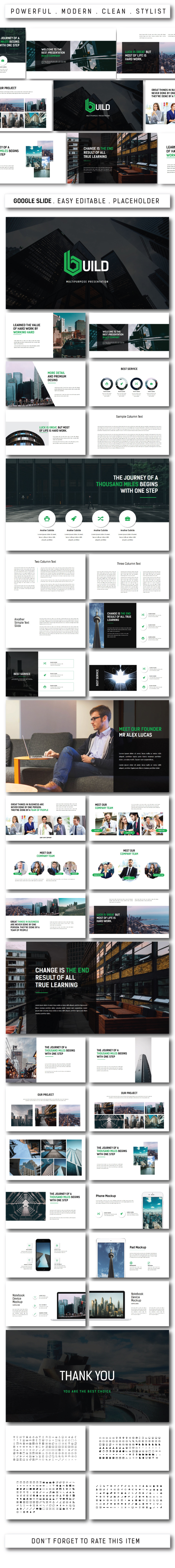 Build Multipurpose Google Slide - Google Slides Presentation Templates