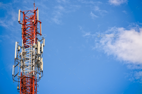 Mobile phone signal tower