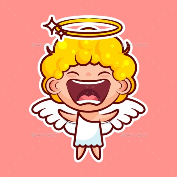 Sticker Emoji Emoticon, Emotion Joy, Shouting - Religion Conceptual