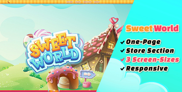 Sweet World: The - ThemeForest 20518012