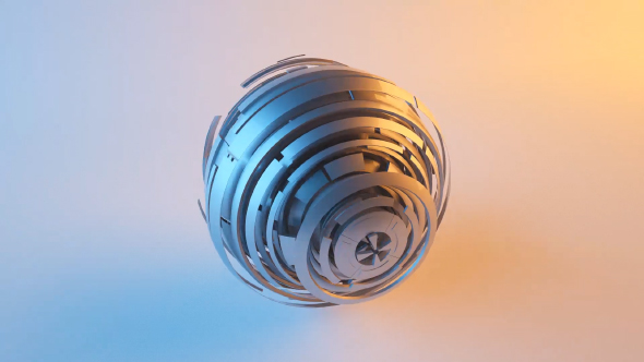 Sci-Fi Sphere Logo Reveal