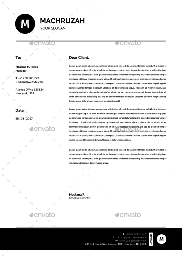 Letterhead by Machruzah  GraphicRiver