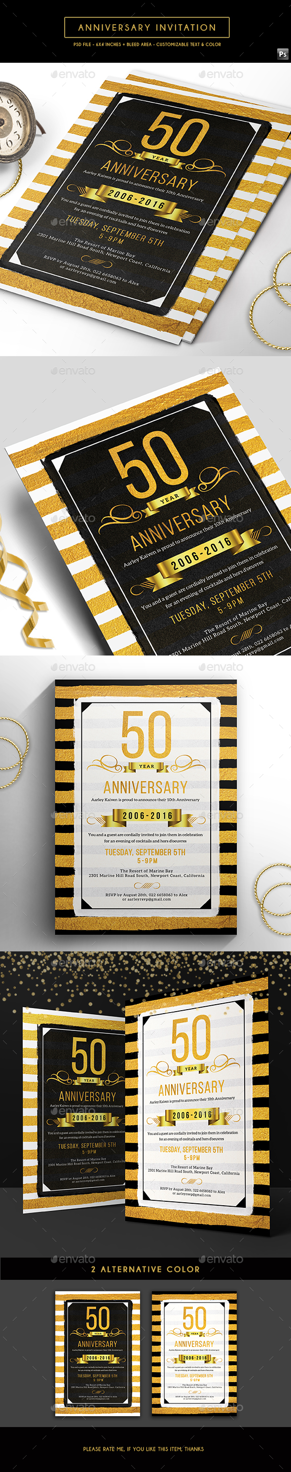 Anniversary Invitation