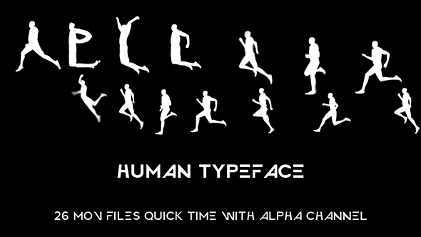 Human Typeface | Motion Graphics